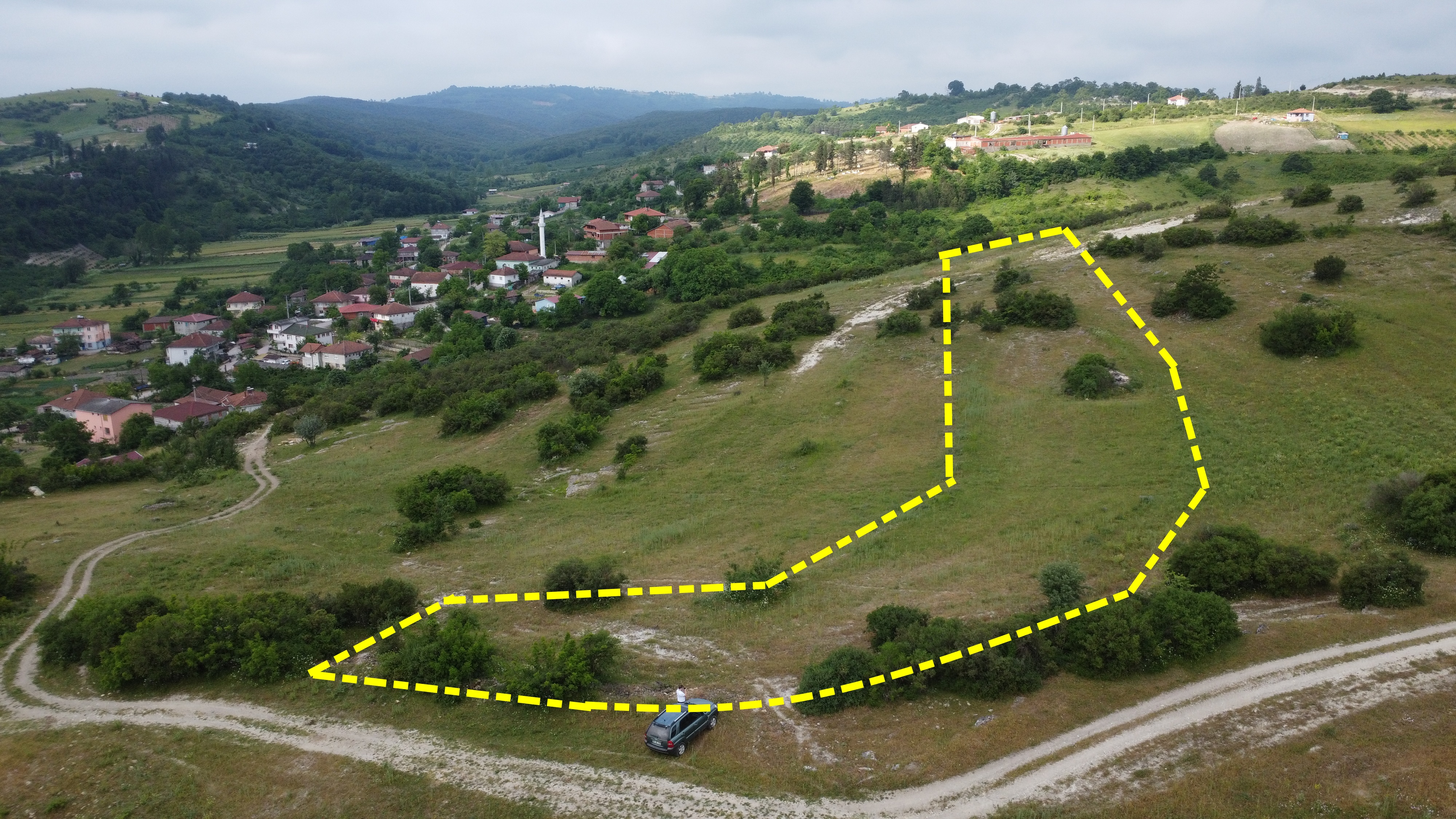 Kocaeli Kandıra Selametli Köyünde İmara 100 Metre Mesafede Satılık Tarla