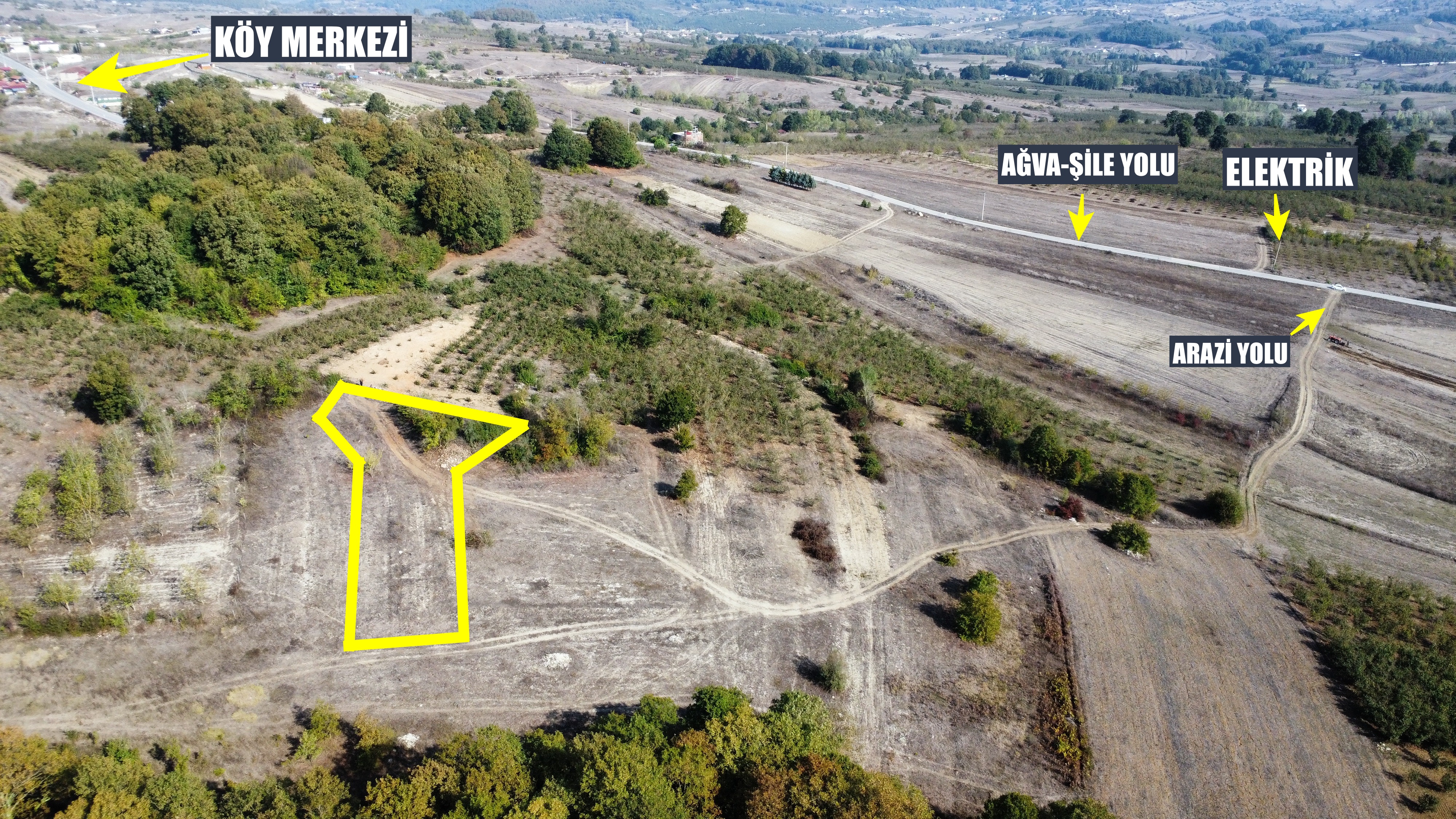 Kocaeli Kandıra Ağaçağıl'da Satılık Tarla