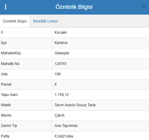 Kocaeli Kandıra Gebeşler'de Satılık Resmi Yollu Tarla